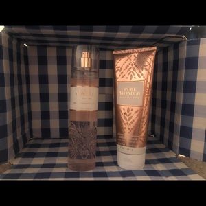 Bath & Body Pure Wonder Body Spray & Lotion